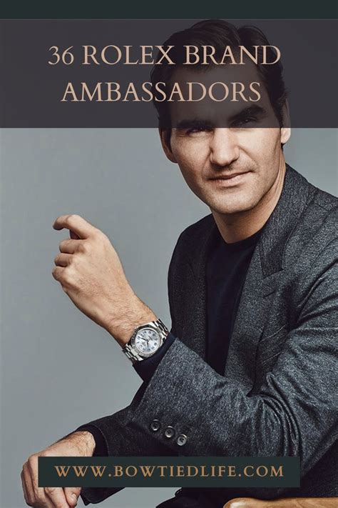 rolex brand ambassador|rolex celebrity endorsements.